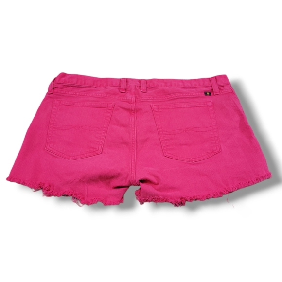 Lucky Brand Shorts Size 12 / 31 37x3 Lucky Brand Riley Short Jean Shorts Denim - Picture 2 of 4